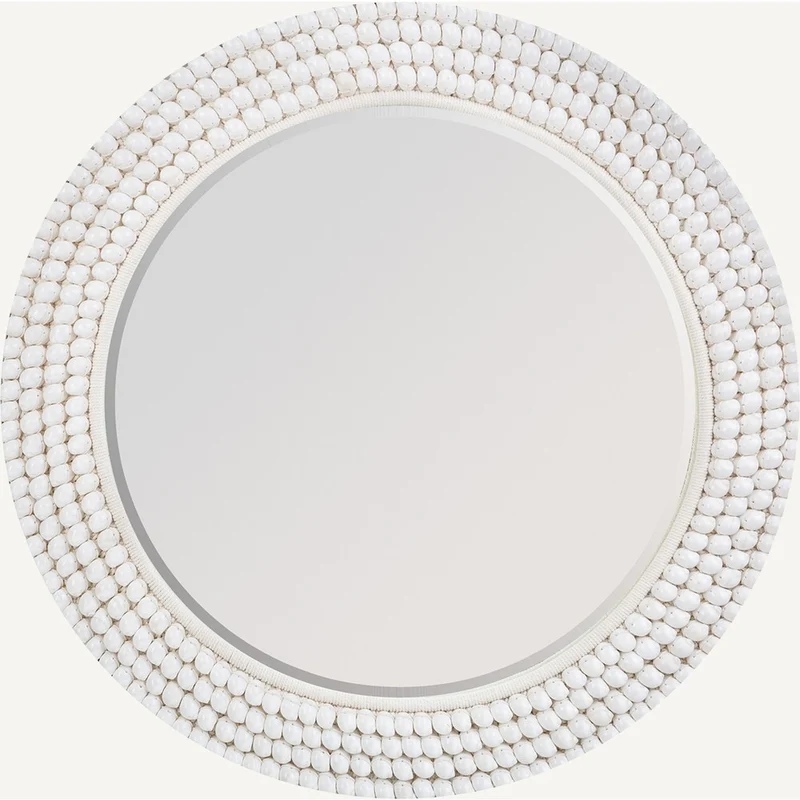 Specchio bianco nordico corda