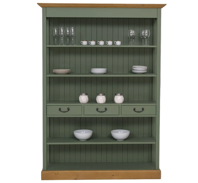 Libreria piattaia rustic chic