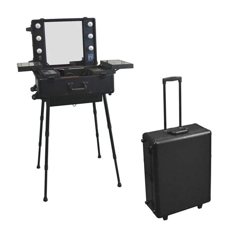 Beauty case trolley regolabile in altezza | LUXOR