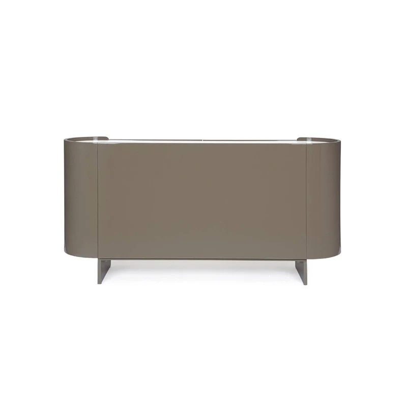 Credenza "Otilia Herb", 2 ante, in vernice poliuretanica effetto lucido