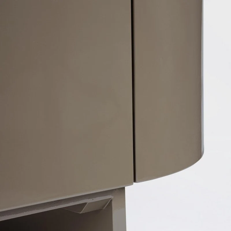 Credenza "Otilia Herb", 2 ante, in vernice poliuretanica effetto lucido
