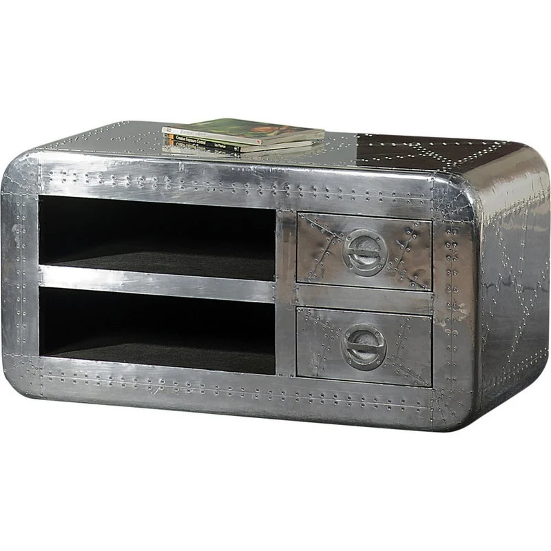Porta tv vintage allumino