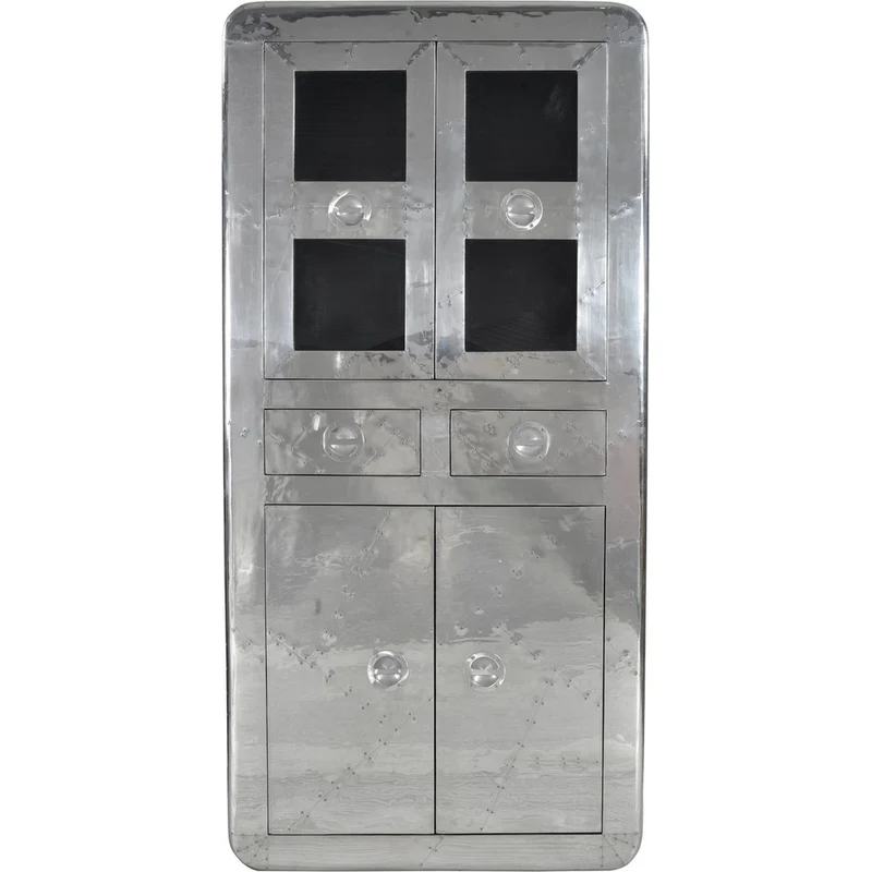 Vetrina vintage alluminio