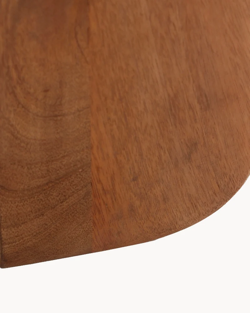 Tavolino da salotto in legno con piano in marmo Valigny