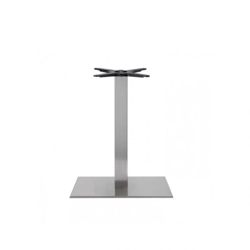 Base tavolo Tiffany satinato colonna quadrata 73h