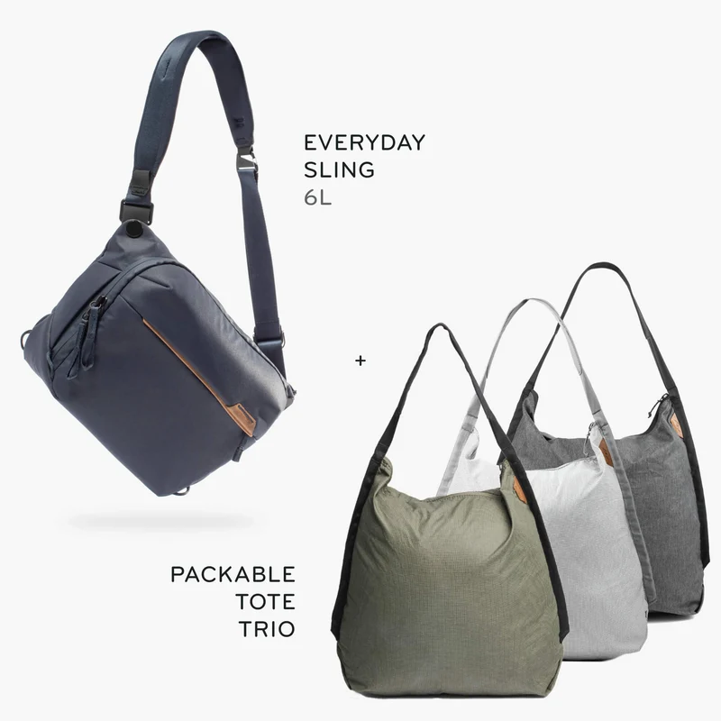 6L Everyday Sling + Bundle 1 | Midnight