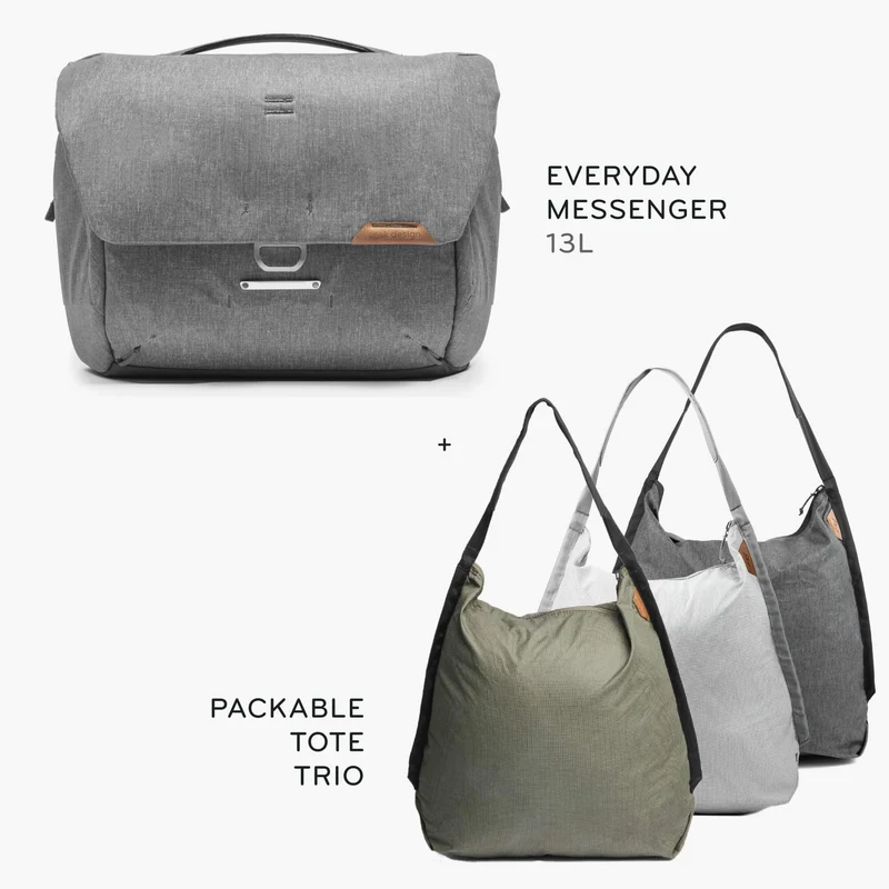 13L Everyday Messenger + Bundle 1 | Ash