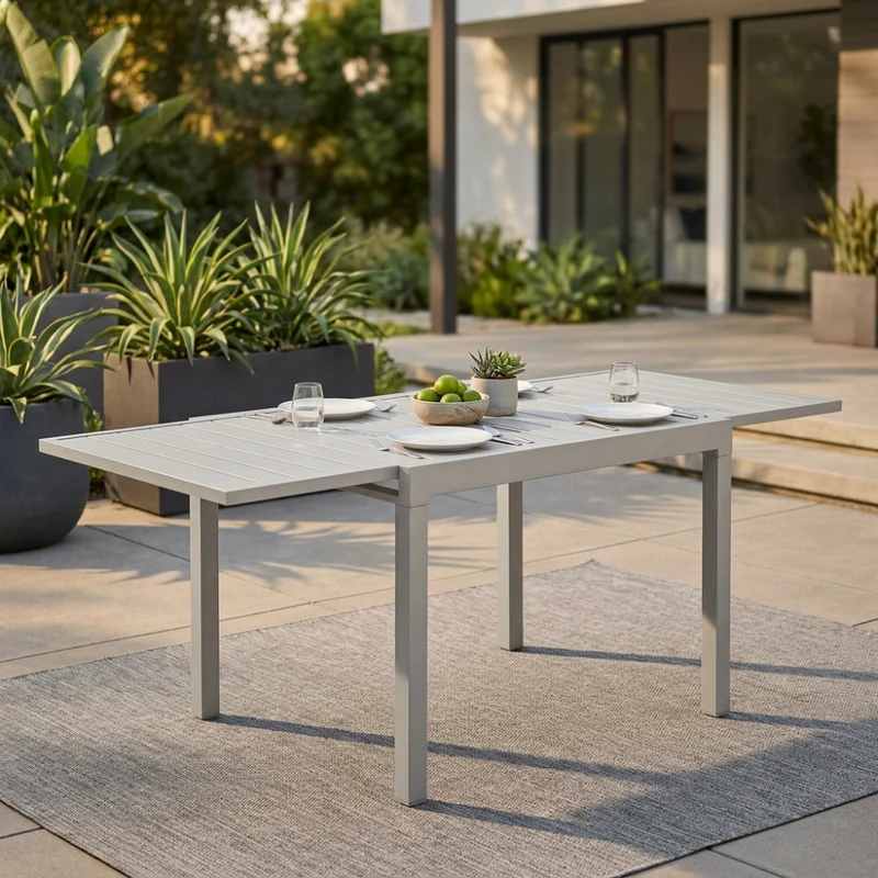 TAVOLO HAWAII 75/150 X 77 - Modello AT804358-TORT