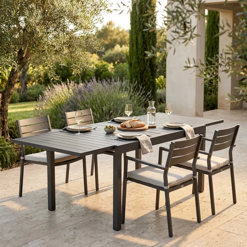 TAVOLO HAWAII 75/150 X 77 - Modello AT804358-TAUP