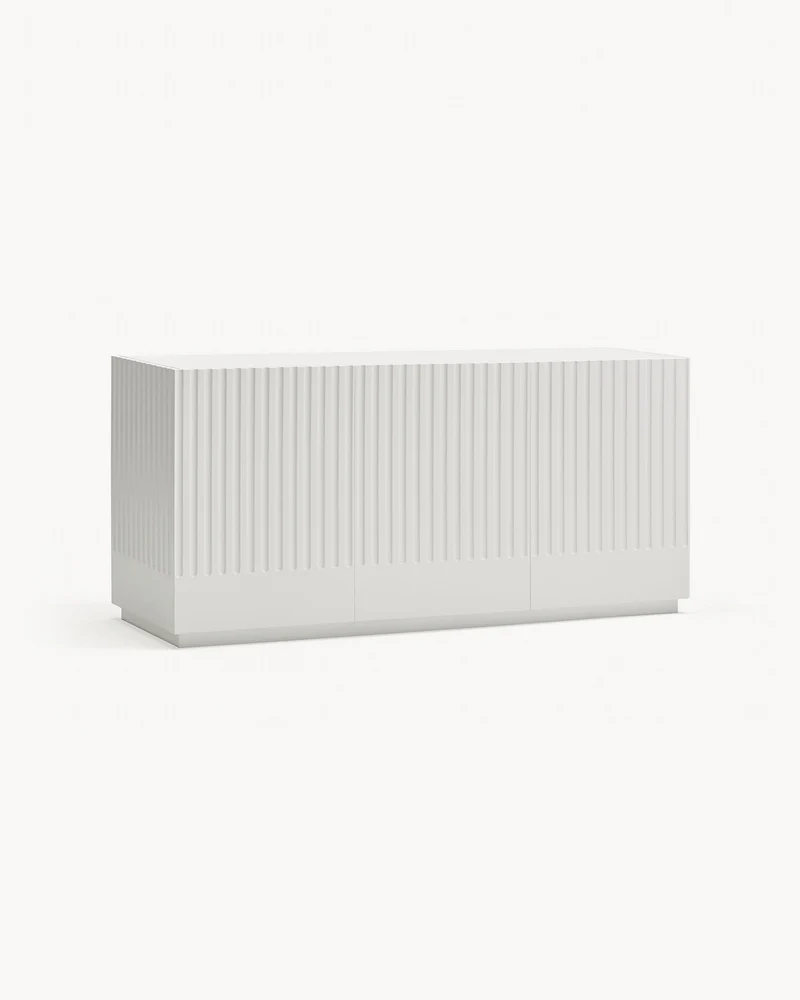 Credenza con ante scanalate Doric