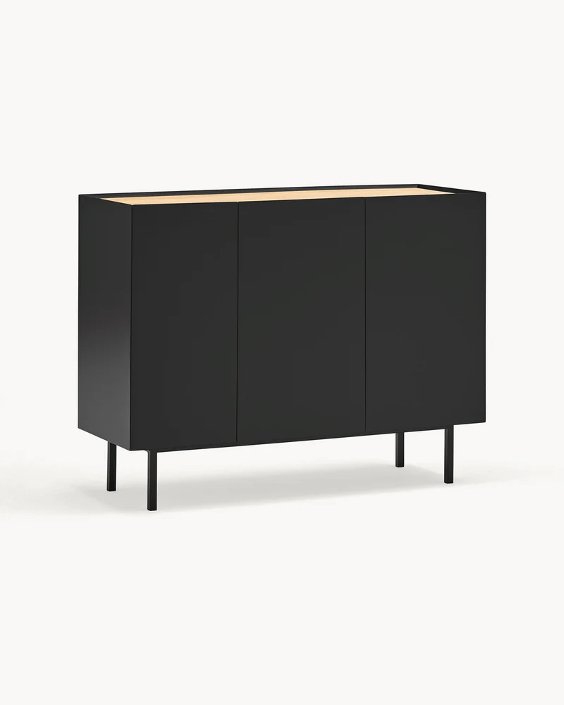 Credenza con piano in rovere Arista