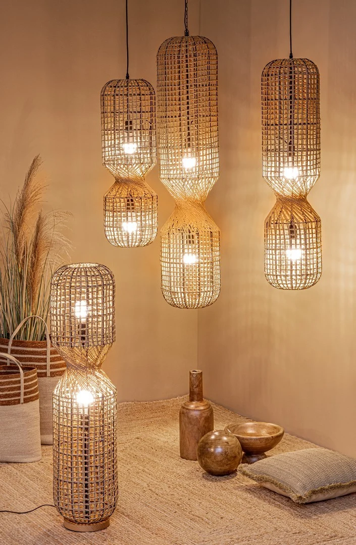 Alzatina decorativa "Jambo" in legno decorazione per interno, da Ø 28 cm
