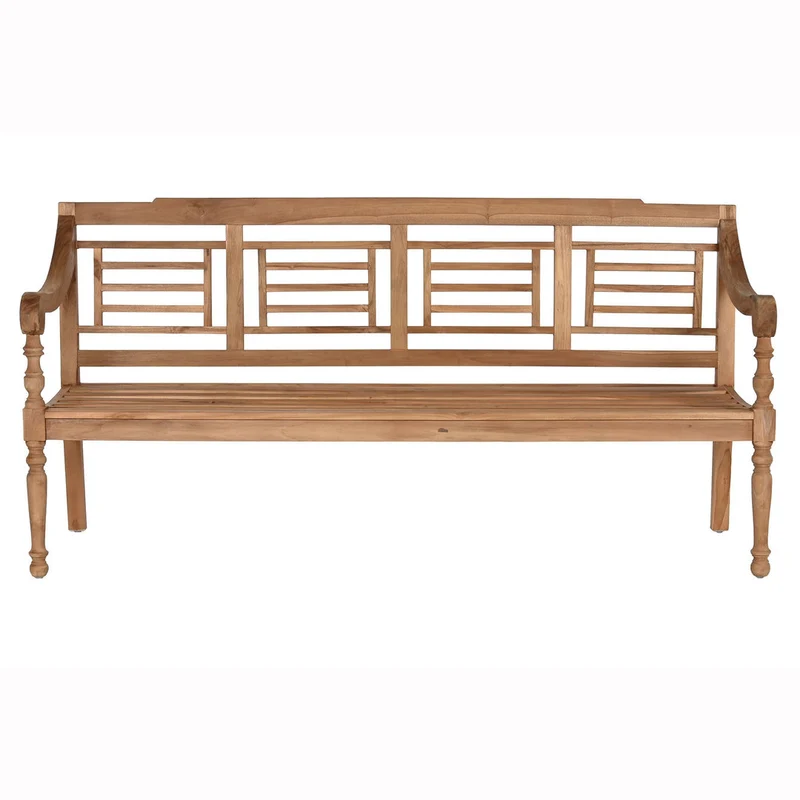 Panca giardino orientale legno teak