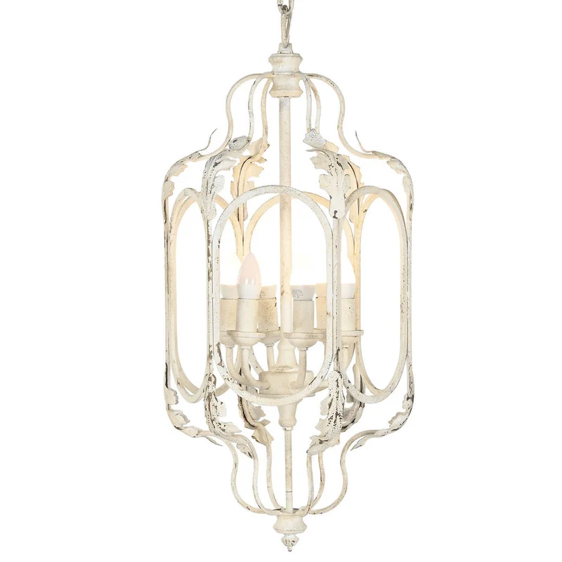 Lampadario provenzale 6 luci