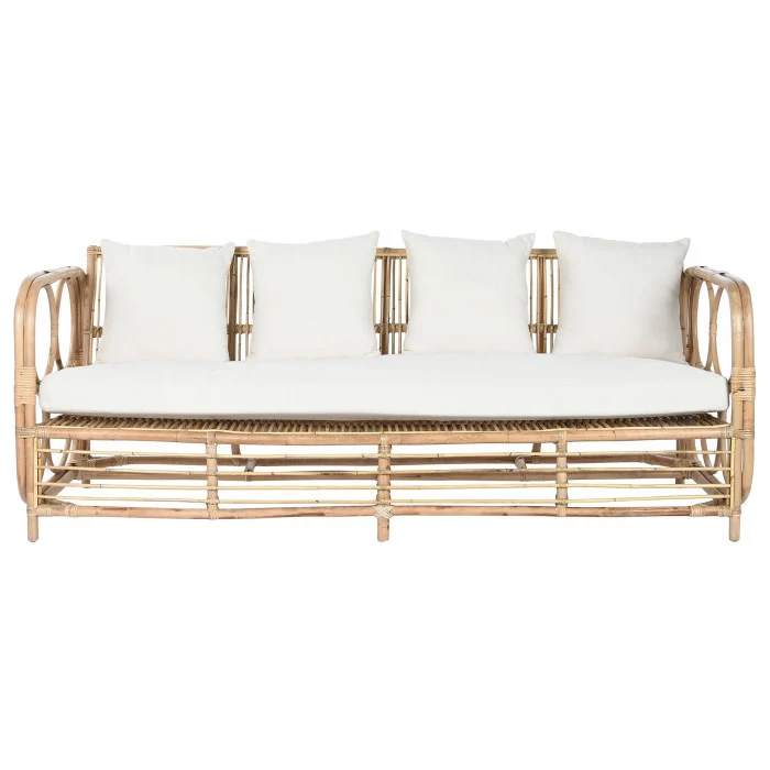 Divano etnico bamboo e rattan