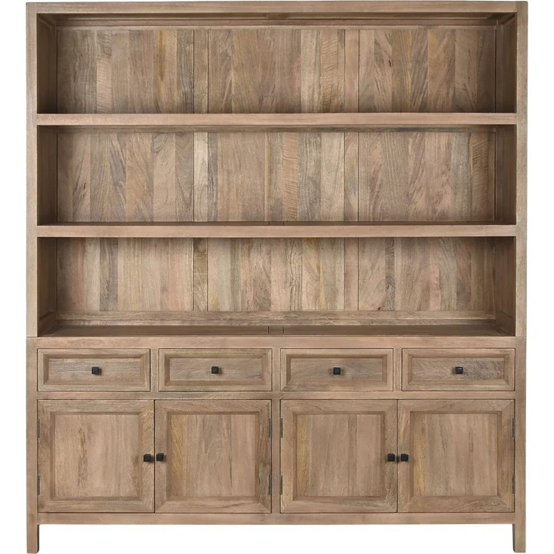 Libreria vintage legno naturale