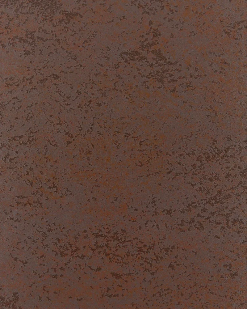 Tavolo da pranzo con piano in ceramica effetto ruggine Marbella