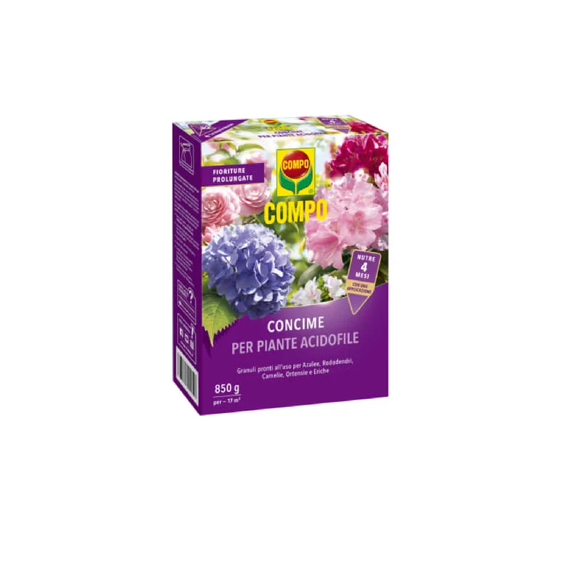 Concime "COMPO" per piante acidolfe 850 gr