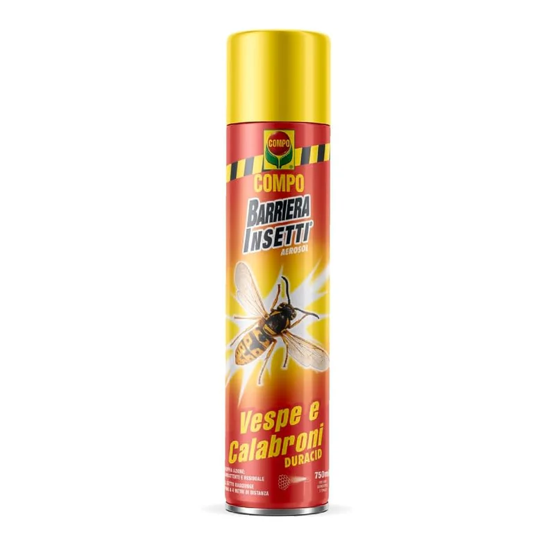 Insetticida spray per api, vespe e calabroni "Barriera Insetti" pronto all'uso da 750 ml elimina nidi