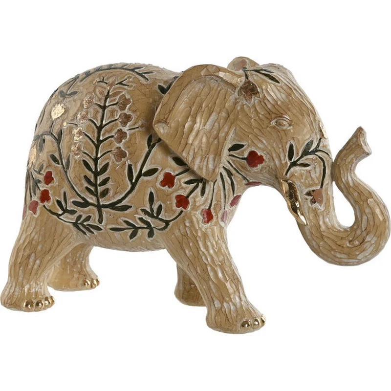 Elefante indiano statua dipinta