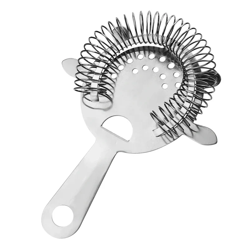 Colino in acciaio inox con retina per cocktail 17 x 10 cm