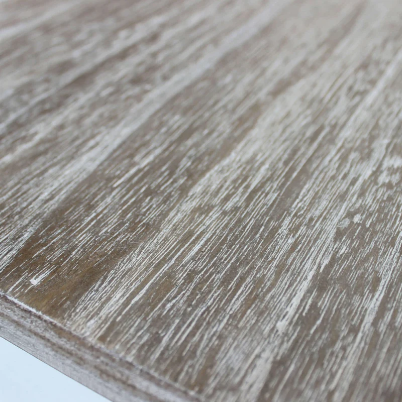 Credenza "Cuore" in legno, bianco e nocciola, con 2 ante e 2 cassetti 86x37x85cm
