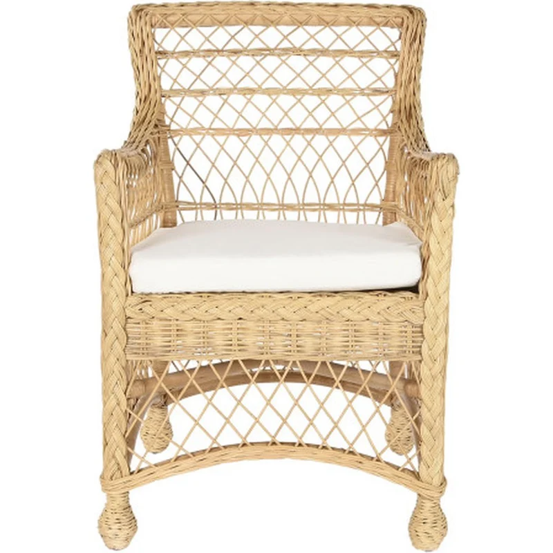 Poltroncina bohémien rattan