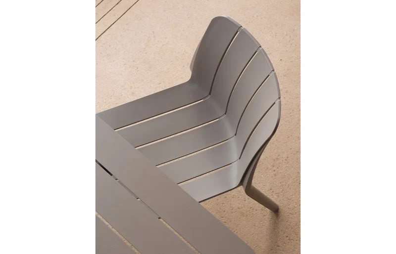 Sedia "Tiberina Bistrot" in polipropilene fiber-glass per giardino, bar e ristorante "Made in Italy"