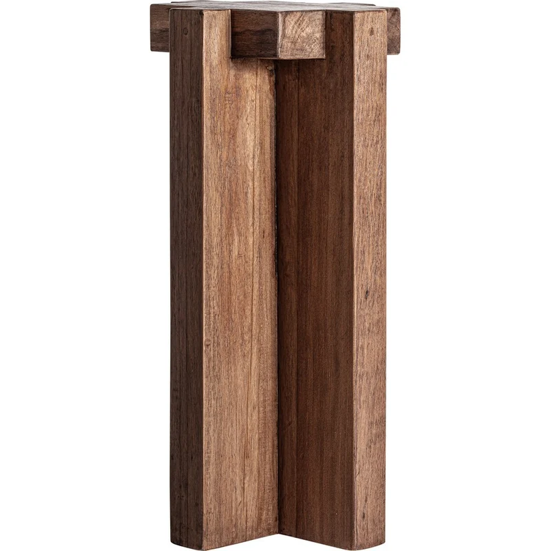 Piedistallo legno etnico design di lusso Obelisk
