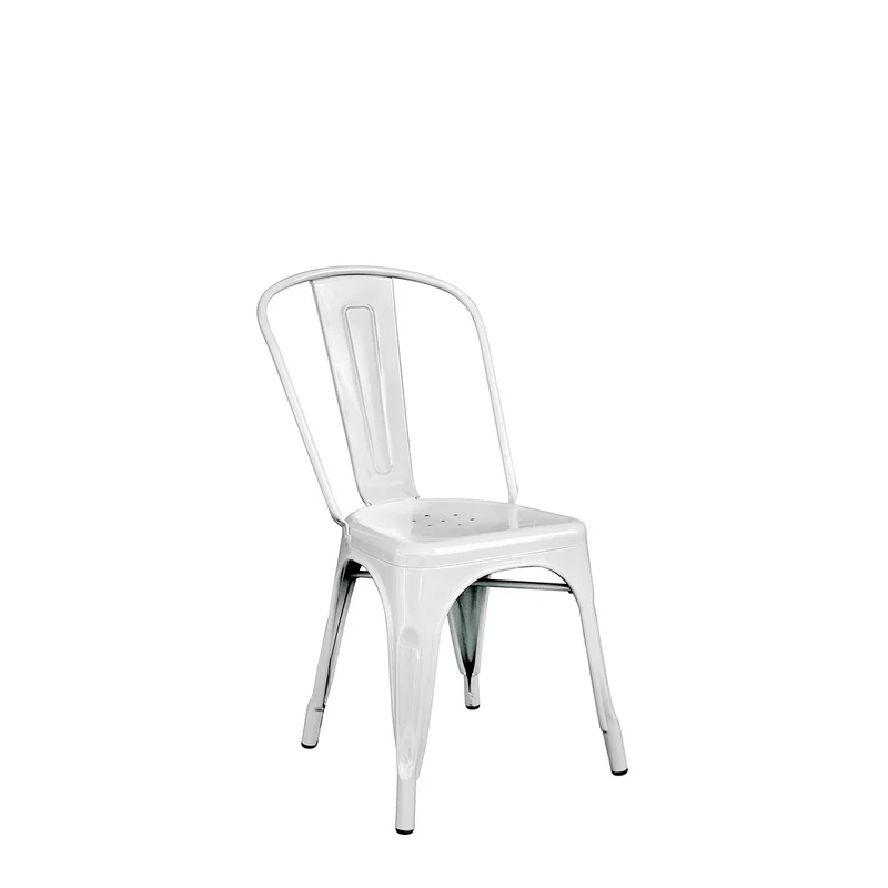 Sedia in Lamiera CC36A Colore Avorio