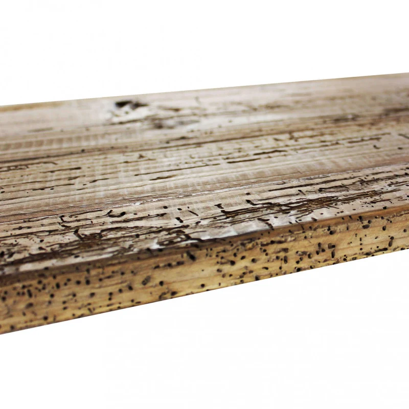 Mobile "Dennis" con 2 ripiani e 4 ante i legno di pino riciclato, 99 x 40 x 190 h cm