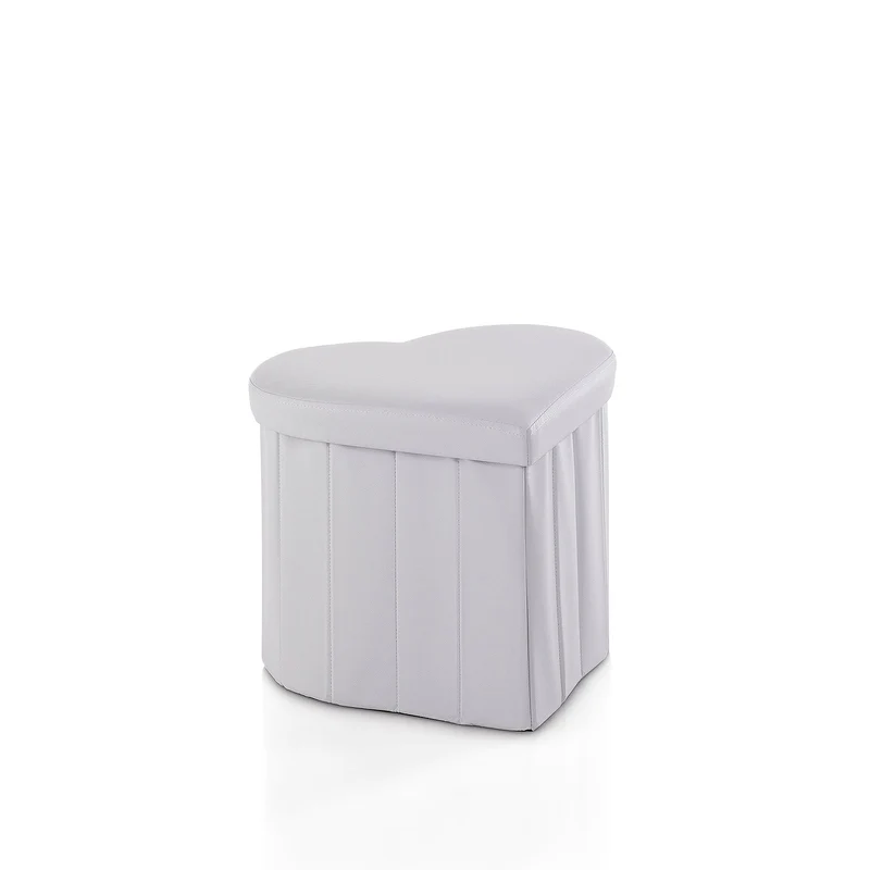 Pouf con contenitore CUORE