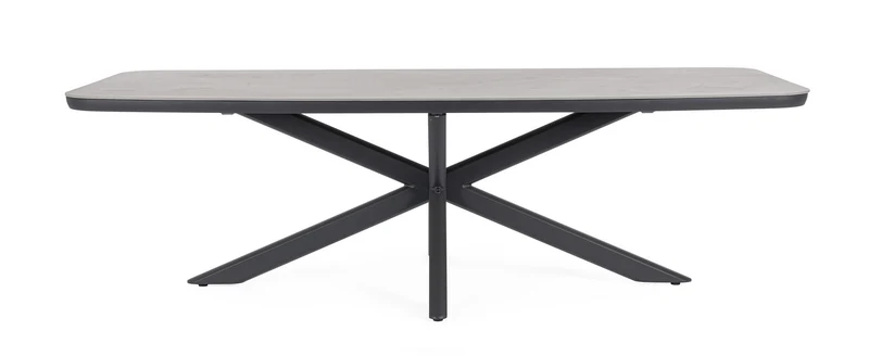Tavolo "Isacco" struttura in alluminio verniciato a polvere 240 x h 75 cm
