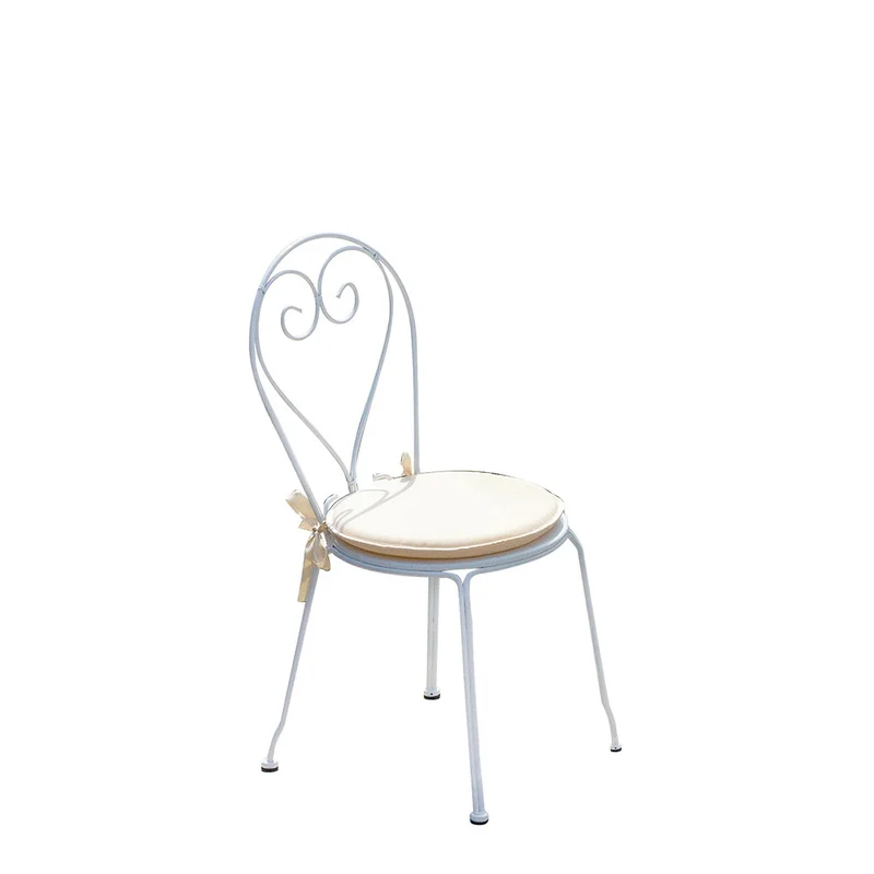 Sedia in Ferro Bianca chf80