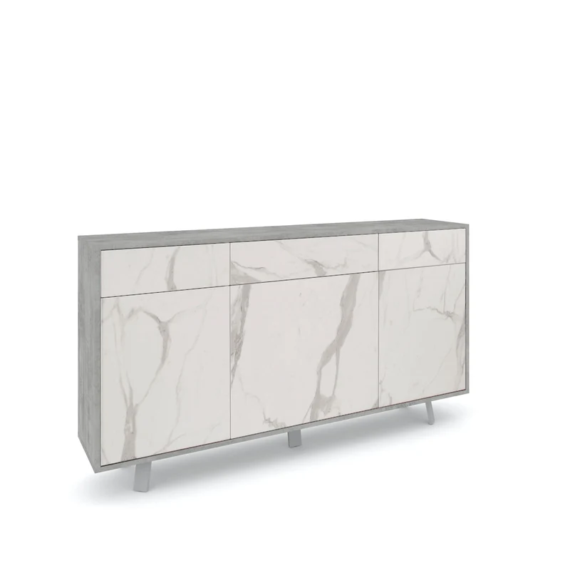 Credenza 3 ante/3 cassetti VILINUS