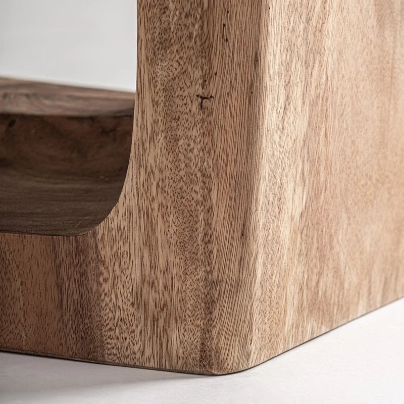 Sedia Scultorea Organic Luxury in Legno Massello di Suar