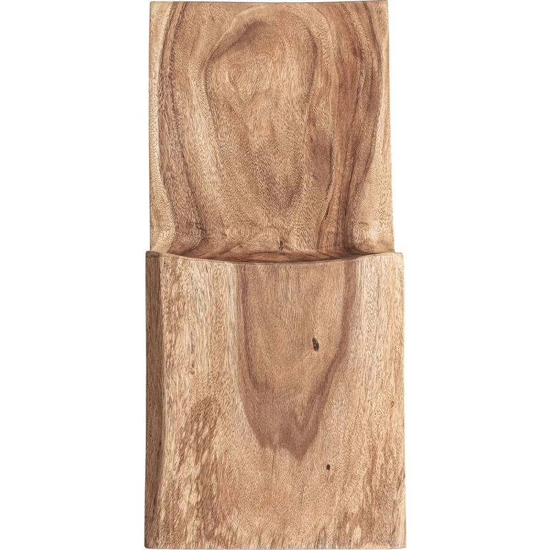 Sedia Scultorea Organic Luxury in Legno Massello di Suar