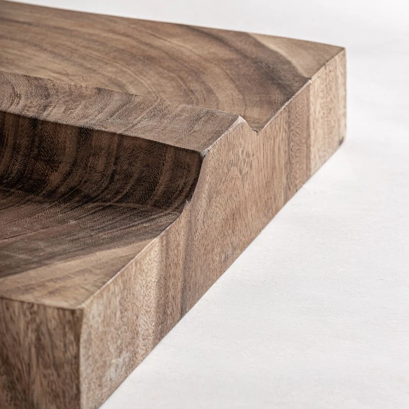 Sedia Scultorea Organic Luxury in Legno Massello di Suar