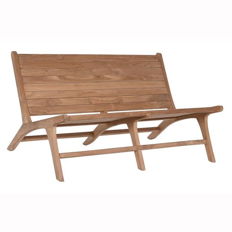 Panca design living legno massello