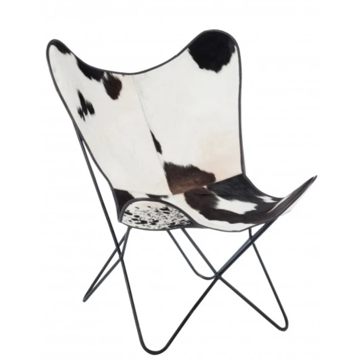 Sedia vintage chic pelle