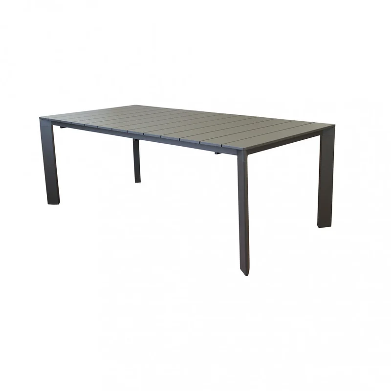 Tavolo da Giardino Sacramento in Alluminio Taupe Allungabile