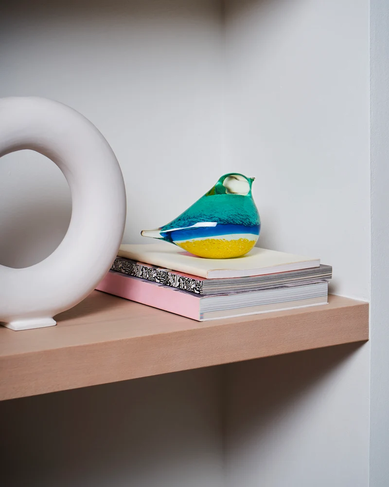 Decorazione in vetro fatta a mano Atlas Bird