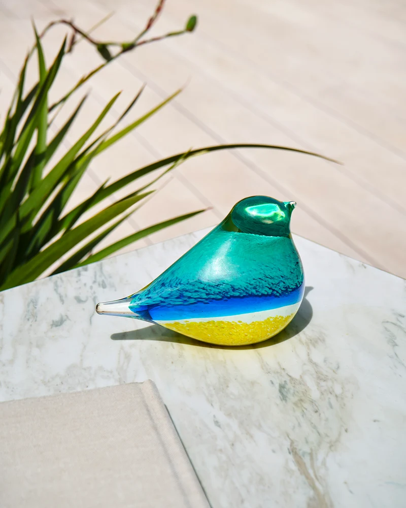 Decorazione in vetro fatta a mano Atlas Bird