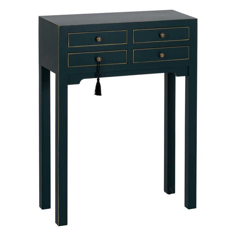 Consolle cinese blu shabby