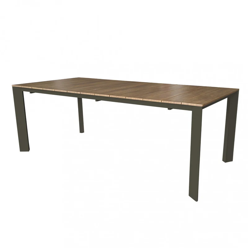 Tavolo da Esterno Allungabile Sacramento Piano Effetto Legno