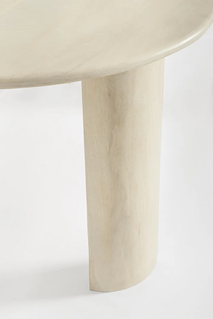 Tavolo ovale "Orlando" in legno verniciato per sala da pranzo, da 210 x 100 cm