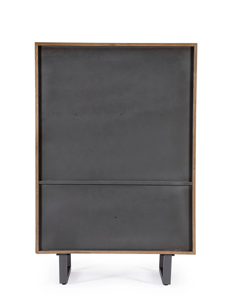 Cassettiera "Garwood" struttura in legno MDF con ante e cassetti