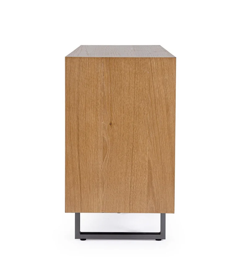 Cassettiera "Garwood" struttura in legno MDF con ante e cassetti