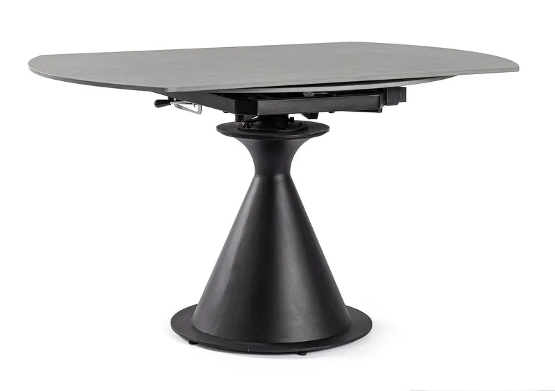 Tavolo "Jonni" in acciaio verniciato per sala da pranzo, da Ø 85 - 135 cm