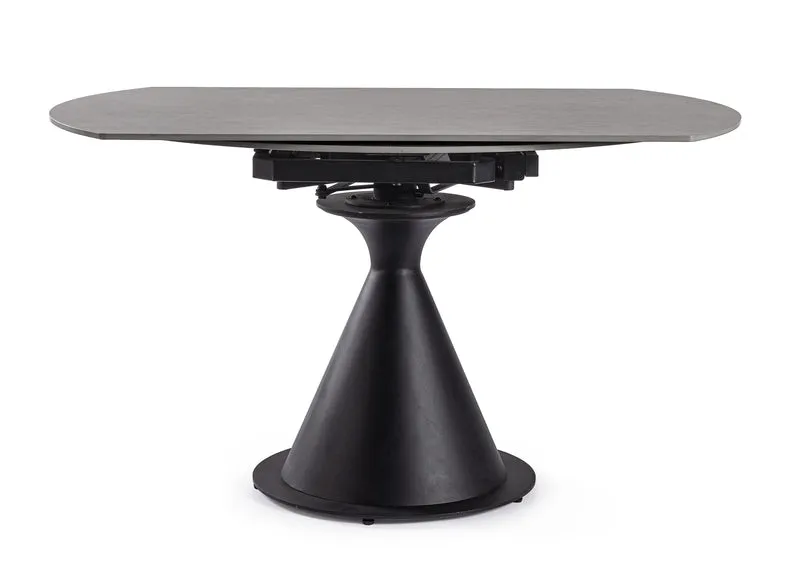 Tavolo "Jonni" in acciaio verniciato per sala da pranzo, da Ø 85 - 135 cm
